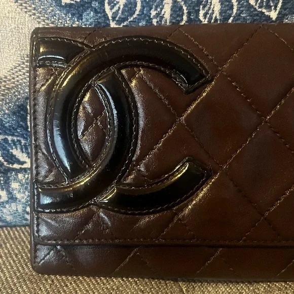 CHANEL Combon Line CC Coco Mark Logo flap wallet - Picture 4 of 10